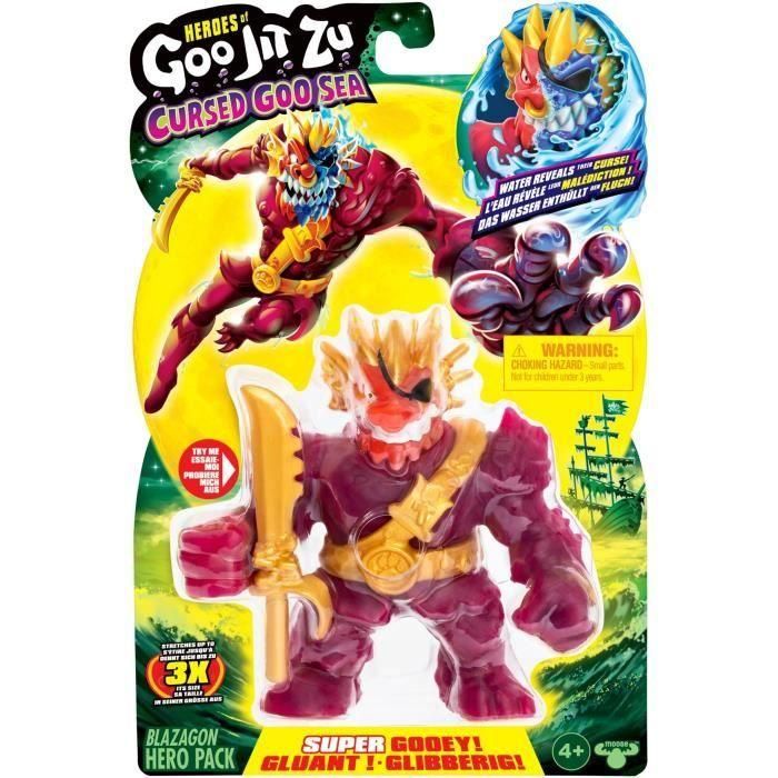 Estatuilla - HÉROES DE GOO JIT ZU - Mar de Goo Maldito - GJZ Blazagon - 11 cm 1