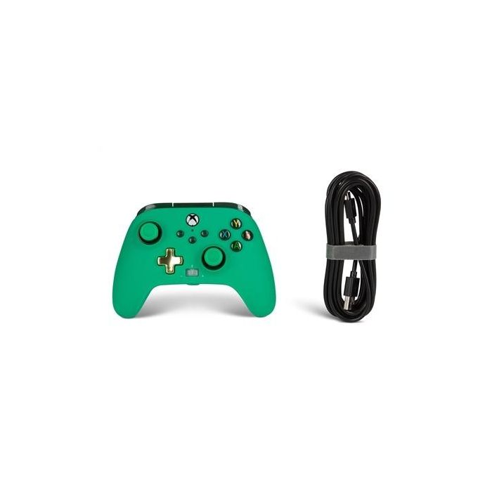 Power A 1518814-02 Mando con Cable Mejorado para Xbox Series X/S, Verde - Botones Asignables, Vibración Dual, Cable USB 3m 4 Power A 1518814-02 Mando con Cable Mejorado para Xbox Series X/S, Verde - Botones Asignables, Vibración Dual, Cable USB 3m 4