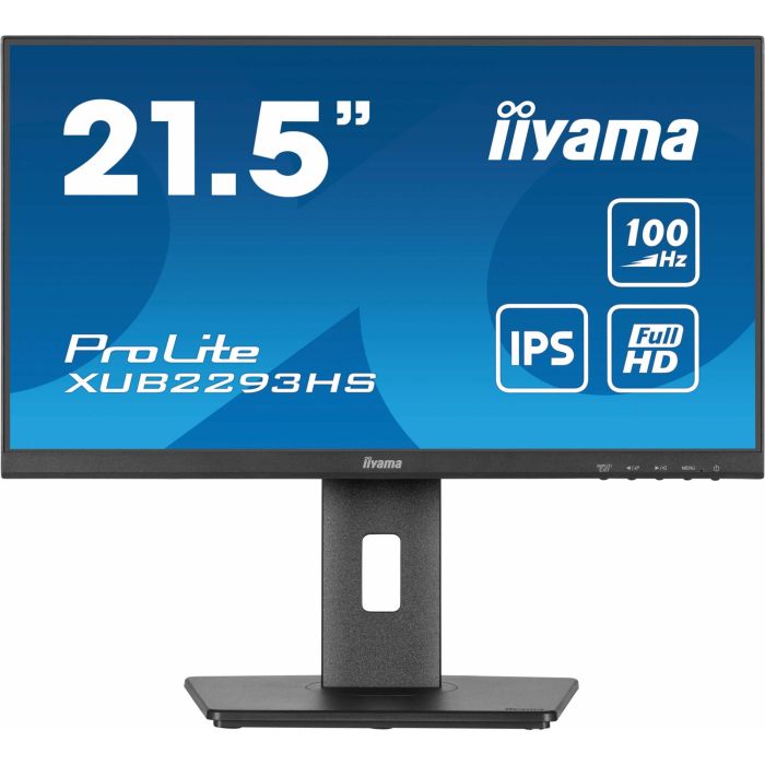 iiyama Monitor XUB2293HS-B6 21.5" Full HD IPS 1ms 100Hz HDMI DP 1 iiyama Monitor XUB2293HS-B6 21.5" Full HD IPS 1ms 100Hz HDMI DP 1