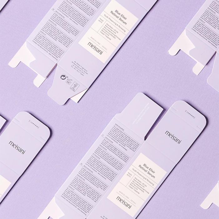 Meisani BLUE ELIXIR Retinol Serum Antiedad con Vitamina A para Textura y Colágeno - 15 ml 2