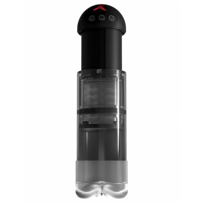 Masturbador Pipedream Transparente Negro 2 Masturbador Pipedream Transparente Negro 2