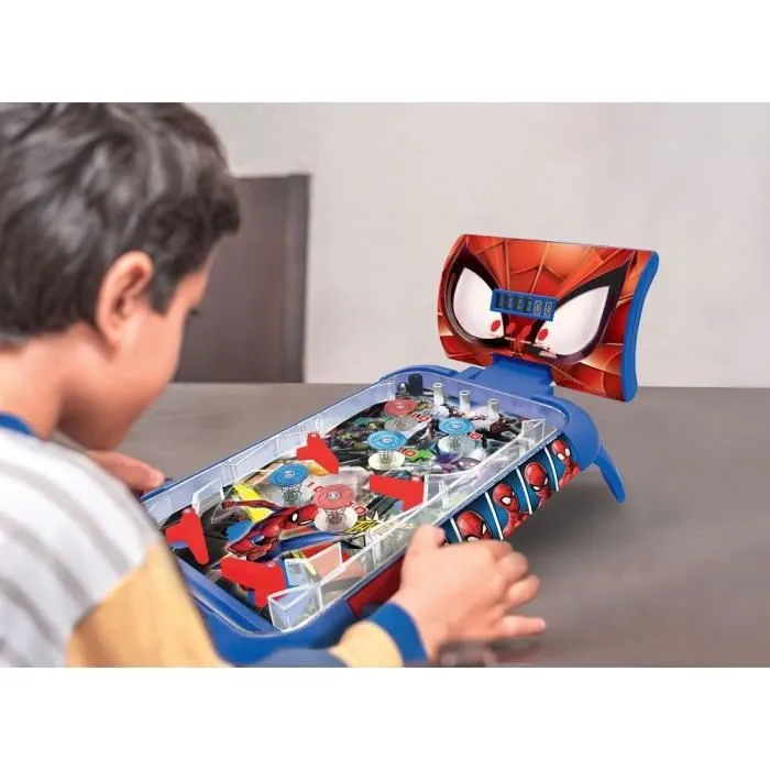 Lexibook Pinball Spiderman Marvel Electrónica Guardians of the Galaxy Pantalla LCD Sonidos Efectos Luz 4 Flippers 4 Lexibook Pinball Spiderman Marvel Electrónica Guardians of the Galaxy Pantalla LCD Sonidos Efectos Luz 4 Flippers 4