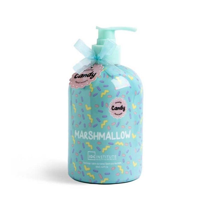 IDC Institute Jabón de Manos Líquido Aroma Dulce Marshmallow Candy, Hidratante y Suave 500 ml
