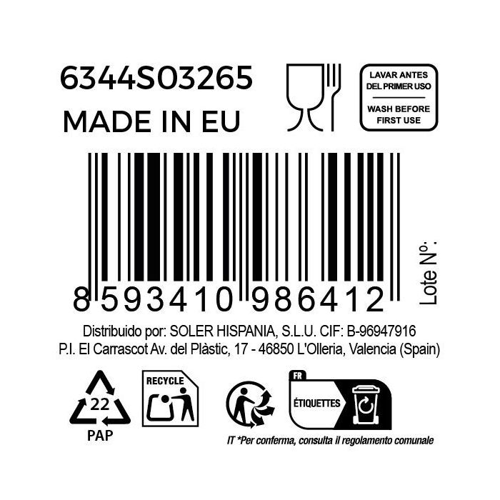 Bohemia Set de 6 Copas Gran Vino Clara 650 cc - Colección Clara (4 Cajas) 11 Bohemia Set de 6 Copas Gran Vino Clara 650 cc - Colección Clara (4 Cajas) 11