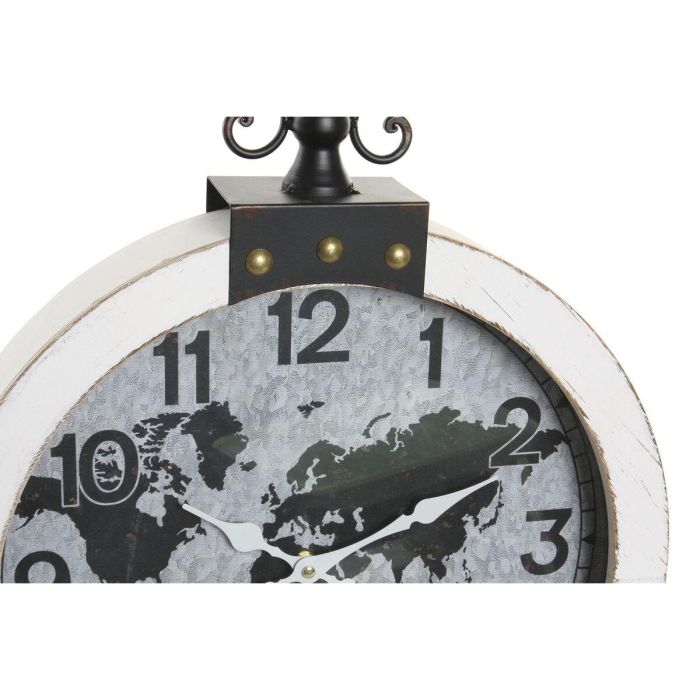 Reloj Pared Atlantico DKD Home Decor Marron Negro 4 x 54 x 40 cm (2 Unidades) 2 Reloj Pared Atlantico DKD Home Decor Marron Negro 4 x 54 x 40 cm (2 Unidades) 2