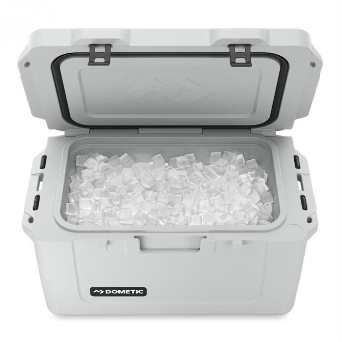 Dometic DOM0713814336219 Nevera Portátil Patrol 35, 36L, Mantiene Hielo Varios Días, Tapón Drenaje, Blanca 1