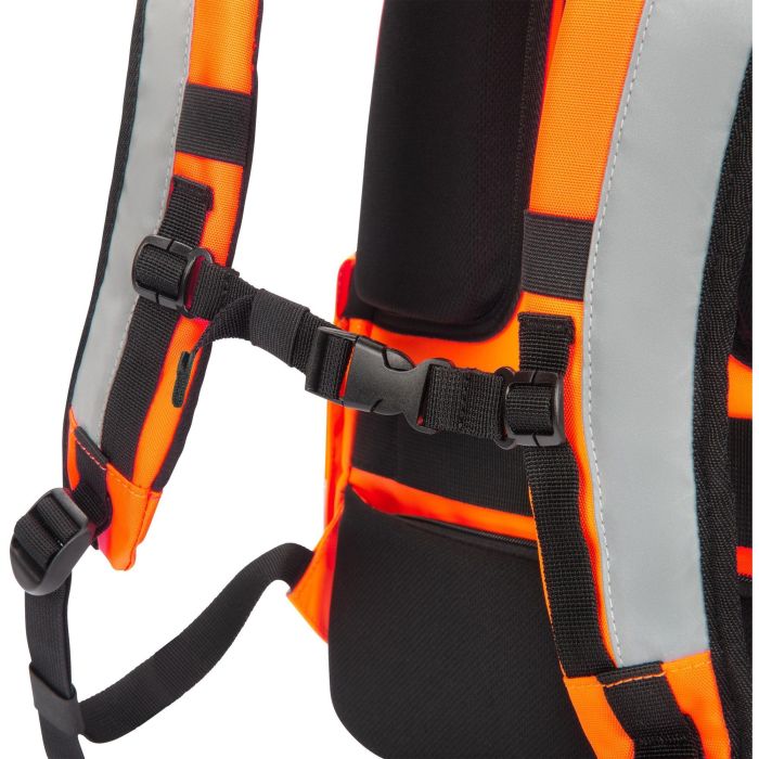 DICOTA HI-VIS Mochila de Senderismo 25L Naranja, 15.6", A Prueba de Agua, Compartimento Portátil, Elementos Reflectantes 12 DICOTA HI-VIS Mochila de Senderismo 25L Naranja, 15.6", A Prueba de Agua, Compartimento Portátil, Elementos Reflectantes 12