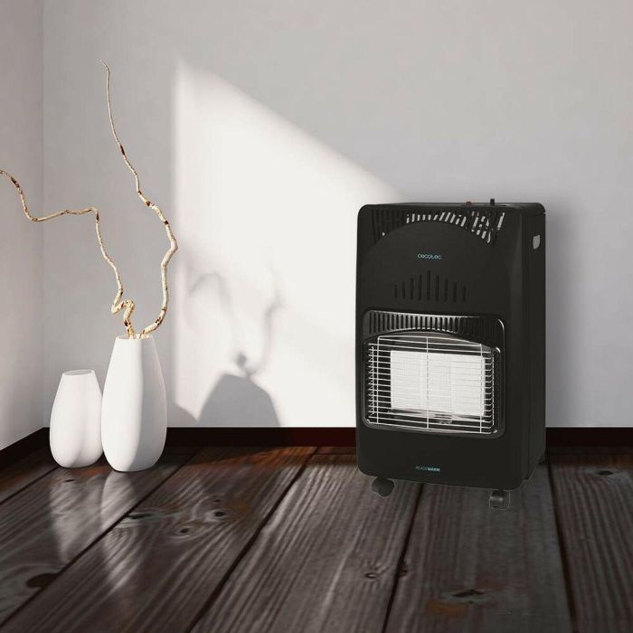 Estufa de Gas Cecotec Ready Warm 4000 Slim Fold 4200W Negro Multicolor 4200 W 1
