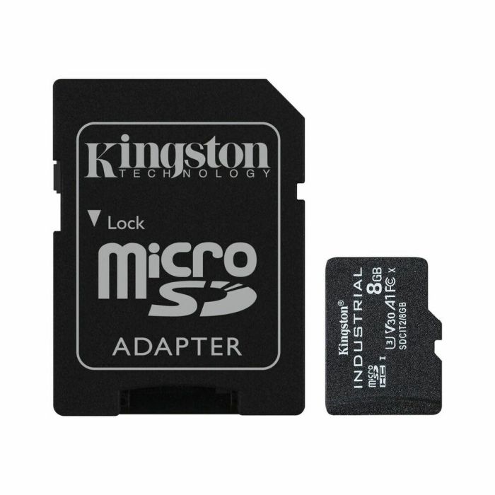 Tarjeta de Memoria Micro SD con Adaptador Kingston SDCIT2/8GB 8GB Tarjeta de Memoria Micro SD con Adaptador Kingston SDCIT2/8GB 8GB