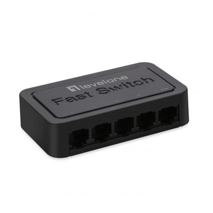 LevelOne Switch Sobremesa 5 Puertos Fast Ethernet 10/100 Mbps FEU-0512 LevelOne Switch Sobremesa 5 Puertos Fast Ethernet 10/100 Mbps FEU-0512