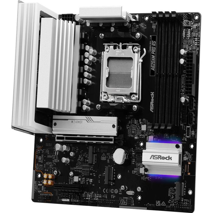 ASRock A620AM Pro RS AM5 mATX HDMI/DP DDR5 3 ASRock A620AM Pro RS AM5 mATX HDMI/DP DDR5 3
