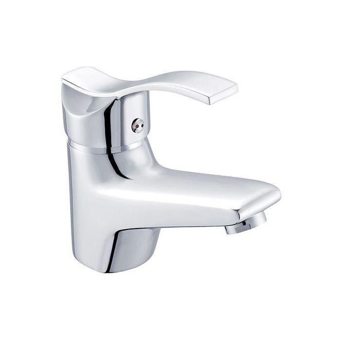 Edouard Rousseau EDR3047404055219 Mezclador de Lavabo Nelson con Reductor Caudal Cartucho Cerámico Ø 40 mm Cromo Diseño Sencillo