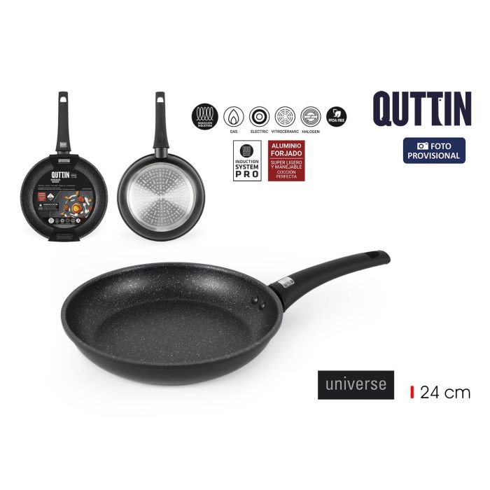 Quttin Sartén Universe Aluminio Forjado 24 cm Inducción (6 Unidades)
