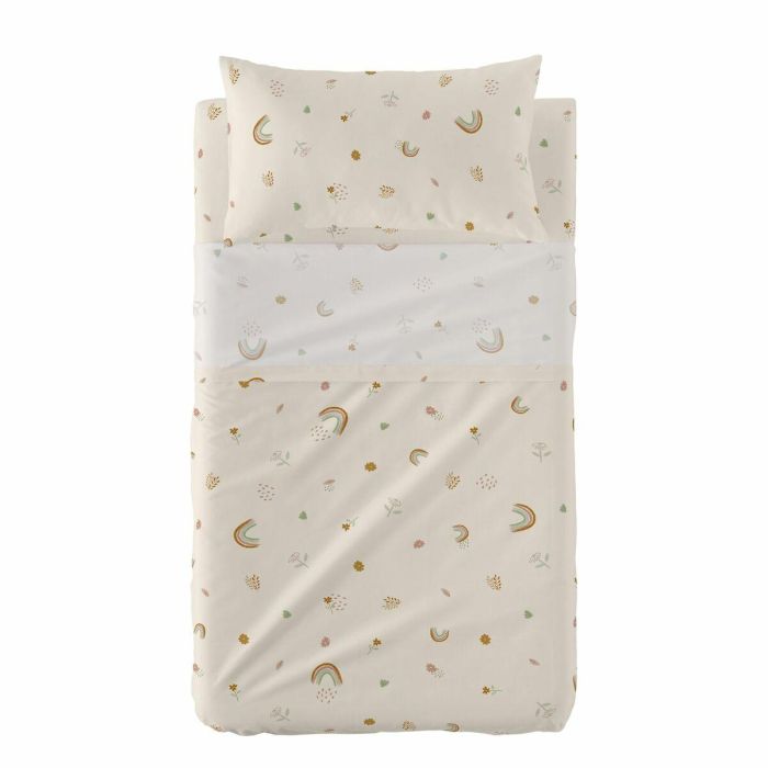 Juego de Sábanas HappyFriday HF Mini Iris Multicolor Cama de 105 2 Piezas Juego de Sábanas HappyFriday HF Mini Iris Multicolor Cama de 105 2 Piezas
