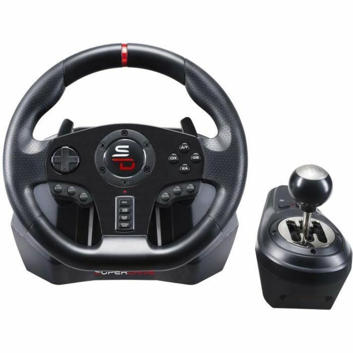 Subsonic GS850-X Volante de carreras con cambio manual y 3 pedales, levas para PS4 / Xbox 14
