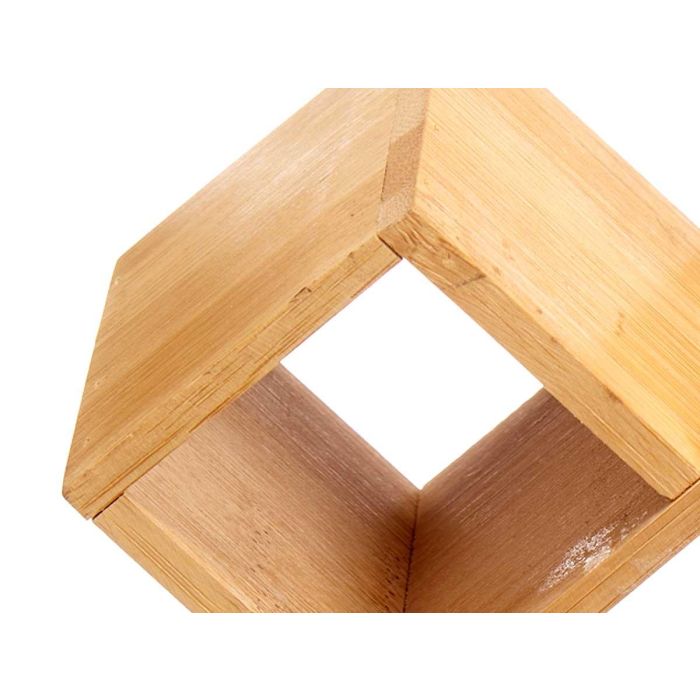 Portaespeciero de bambú Kinvara para 10 botellas, 24.5x16.5x8 cm, color natural (12 Unidades) 3 Portaespeciero de bambú Kinvara para 10 botellas, 24.5x16.5x8 cm, color natural (12 Unidades) 3