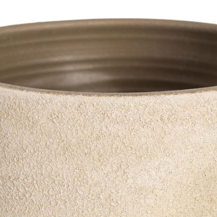 Macetero Piedra Cerámica Decoración 30 X 30 X 29 cm