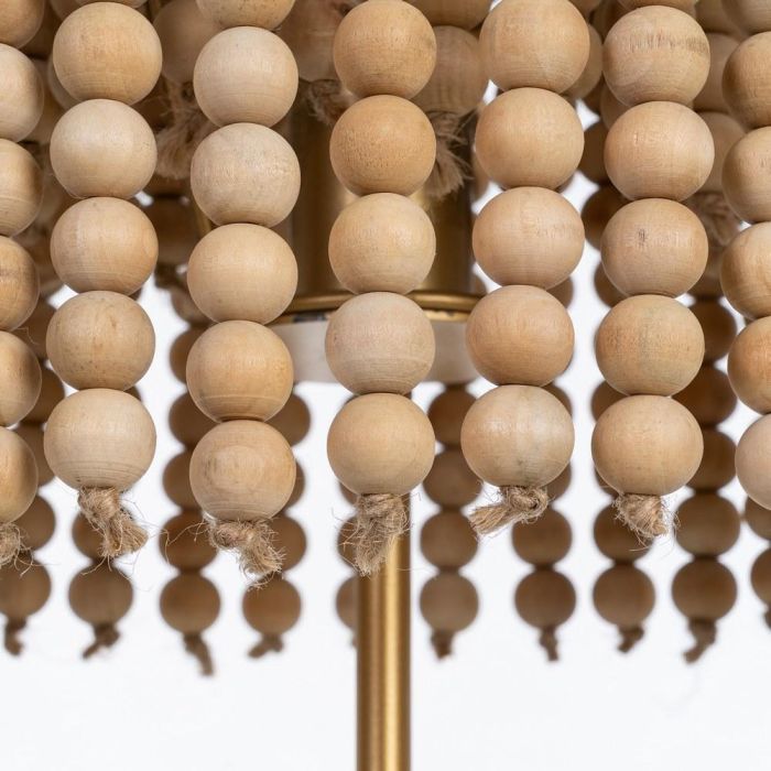 Lámpara Mesa Natural-Oro Dm-Metal 28,50 X 28,50 X 50 cm