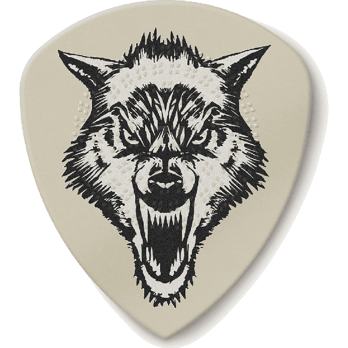 Dunlop Púas Signature Hetfield's White Fang - Pack 6 Unidades, 0.73 Mm