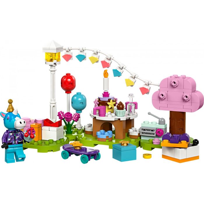 LEGO 77046 Animal Crossing Fiesta de Cumpleaños de Azulino - Juguete Construible con Accesorios para Niños +6 Años 1