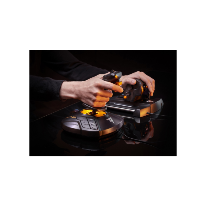 Thrustmaster T-16000M FCS Hotas Joystick para PC y MAC, Negro/Naranja, 2960778 - Palanca de mando con tecnología H.E.A.R.T, 30 botones, 9 ejes 4 Thrustmaster T-16000M FCS Hotas Joystick para PC y MAC, Negro/Naranja, 2960778 - Palanca de mando con tecnología H.E.A.R.T, 30 botones, 9 ejes 4