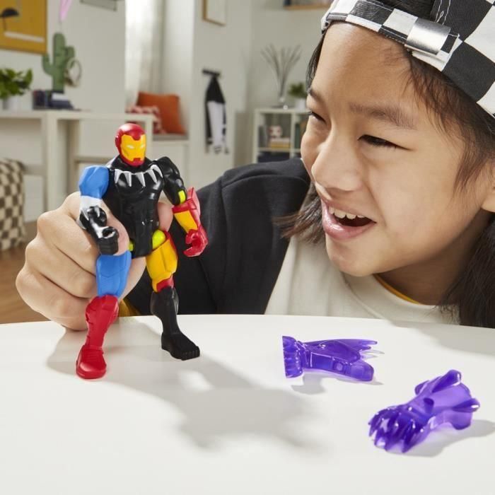 Figura Avengers Mixmashers Iron Man F9269 Hasbro 3 Figura Avengers Mixmashers Iron Man F9269 Hasbro 3