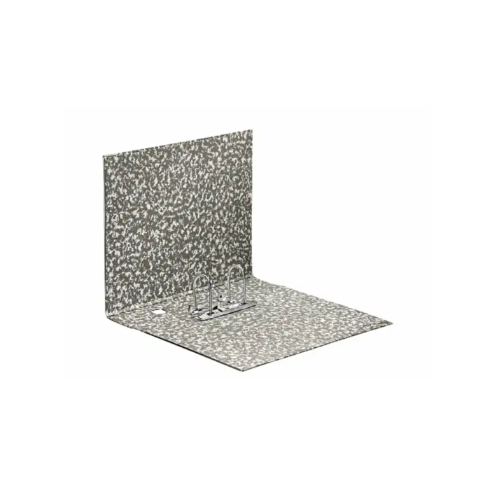 Esselte Archivador de Palanca Folio Lomo 75 mm Cartón Jaspeado Color Gris 1