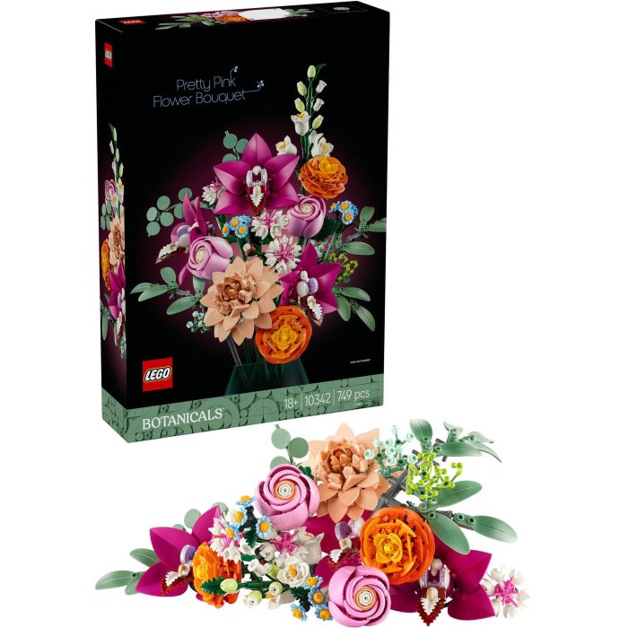 LEGO 10342 Botanicals Hermoso Ramo de Flores Rosadas 2 LEGO 10342 Botanicals Hermoso Ramo de Flores Rosadas 2