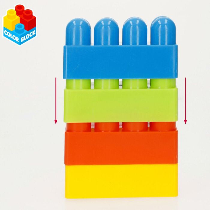 Bloques de Construcción Color Block 144 Piezas 3 Bloques de Construcción Color Block 144 Piezas 3