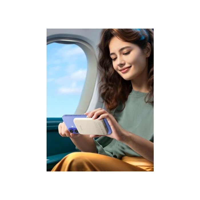 UGREEN 25207 Batería Externa 5000 mAh Cargador Inalámbrico Magnético PD15W USB-C Negro