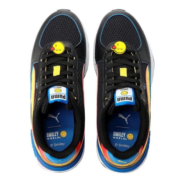 Zapatillas Deportivas Infantiles Puma Graviton SMILEYWORLD Jr Negro 3