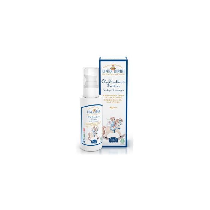 Linea Bimbi Aceite de Masaje Protector Suavizante para Bebés 100ml - Ideal Piel Sensible y Costra Láctea