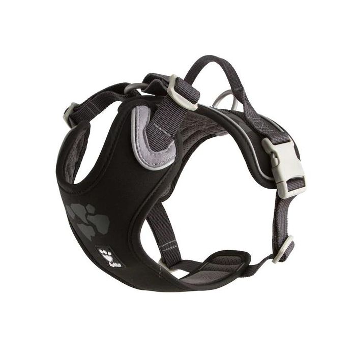 Hurtta Arnés Weekend Warrior Negro 100-120cm Reflectante Resistente Nylon 1