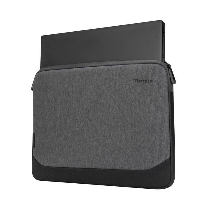 Targus Cypress EcoSmart Funda Protectora para Portátil de 14 Pulgadas (35,6 cm) Gris, Resistente a Rayones y Ligera (90g) 1