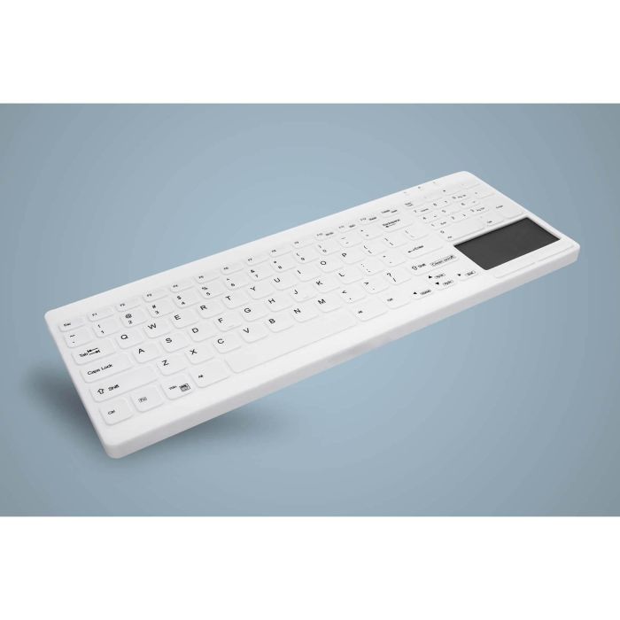 CHERRY AKTIVE KEY Hygiene Compact Ultraflat Touchpad Keyboar 1 CHERRY AKTIVE KEY Hygiene Compact Ultraflat Touchpad Keyboar 1