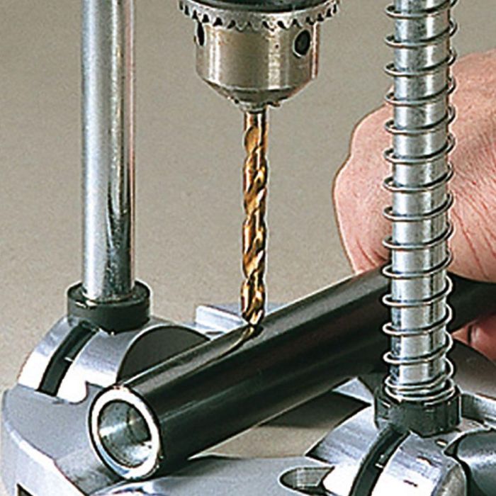 Wolfcraft Guía para Taladrar Móvil, Mango Adicional para Colocación Exacta Wolfcraft Guía para Taladrar Móvil, Mango Adicional para Colocación Exacta