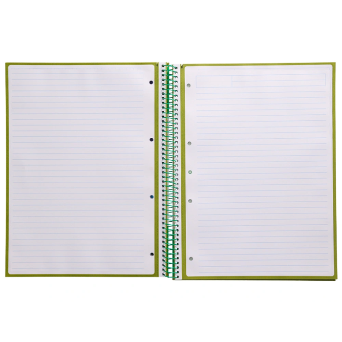 Antartik Cuaderno espiral micro A4 tapa dura 80 hojas 90 gr impresión horizontal 4