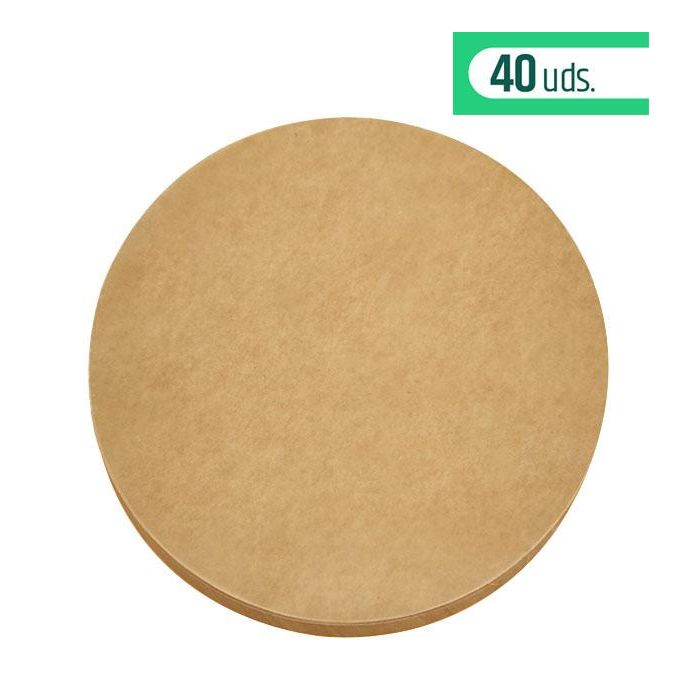 Algon Set 40 Hojas de Papel Redondo para Airfryer 20 cm (24 Unidades) 7