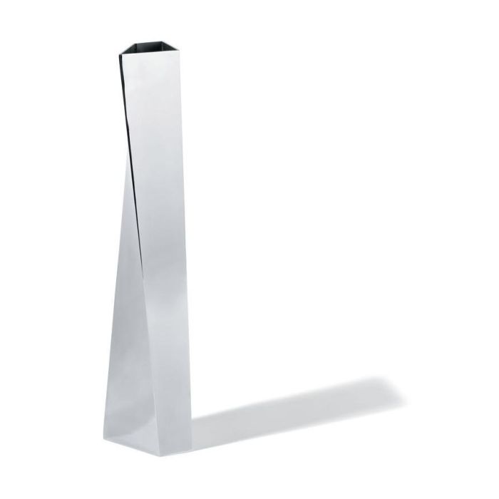 Alessi ZH01 Florero Crevasse en Acero Inoxidable 18/10 - Diseño Zaha Hadid 1 Alessi ZH01 Florero Crevasse en Acero Inoxidable 18/10 - Diseño Zaha Hadid 1