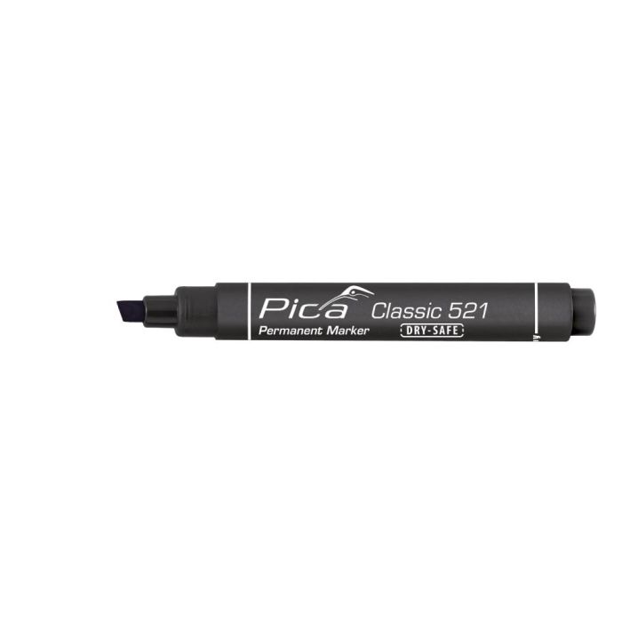 Marcador permanente tipo pincel negro 1 Marcador permanente tipo pincel negro 1