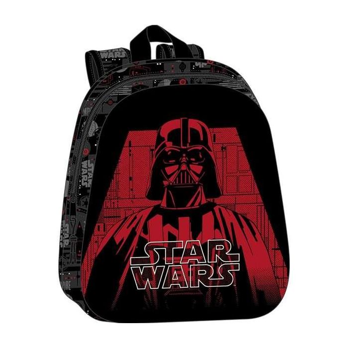Mochila Infantil 3D Star Wars Negro 27 x 33 x 10 cm 0 Mochila Infantil 3D Star Wars Negro 27 x 33 x 10 cm 0