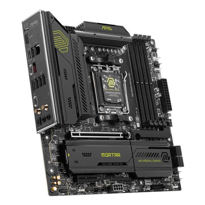 MSI Placa Base MAG B850M MORTAR WiFi AMD AM5 B850 4 DDR5 256GB WiFi 7 Bluetooth 5.4 5G LAN Micro ATX 911-7E61-001 3 MSI Placa Base MAG B850M MORTAR WiFi AMD AM5 B850 4 DDR5 256GB WiFi 7 Bluetooth 5.4 5G LAN Micro ATX 911-7E61-001 3