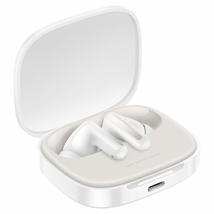 Auriculares Inalámbricos con Estuche de Carga Xiaomi Redmi Buds 6 Blanco 5 Auriculares Inalámbricos con Estuche de Carga Xiaomi Redmi Buds 6 Blanco 5