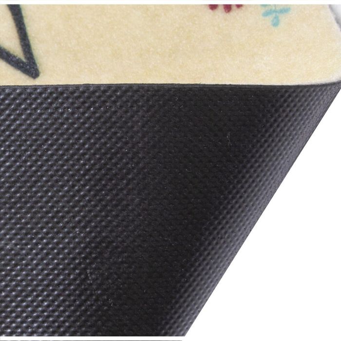 Felpudo Alexandra House Living Y VIVIERON MUY FELICES Azul Rojo Rosa Crema 40 x 1 x 60 cm 1 Felpudo Alexandra House Living Y VIVIERON MUY FELICES Azul Rojo Rosa Crema 40 x 1 x 60 cm 1