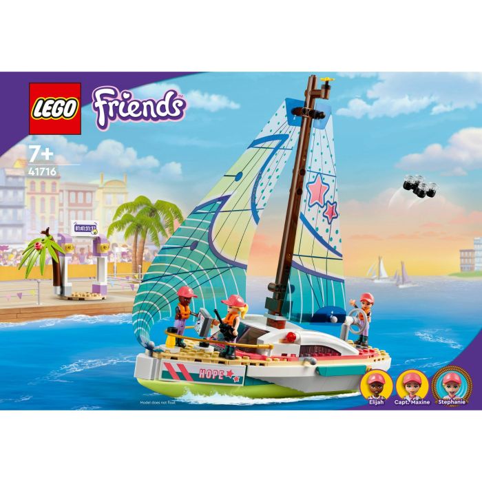 LEGO Friends 41716 Stephanie's Sea Adventure Barco de juguete con minimuñecas 10