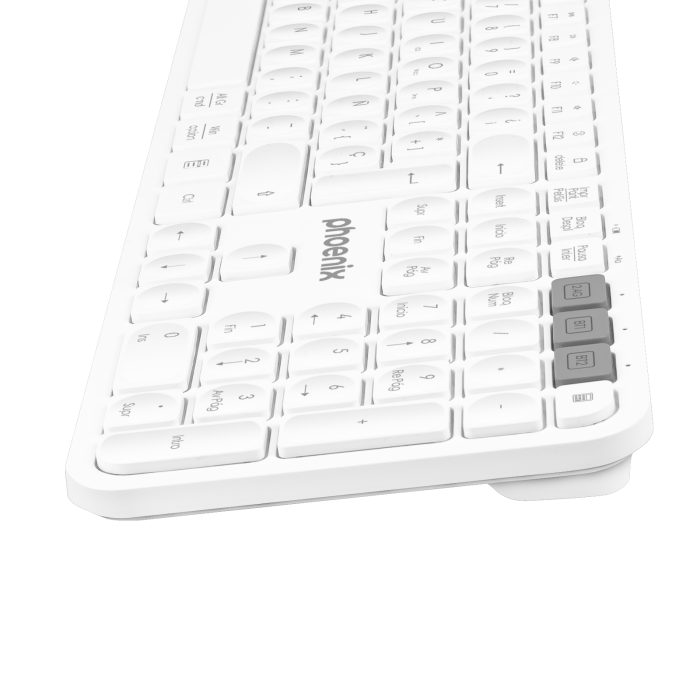 Teclado Inalámbrico Multidispositivo Phoenix K300 Blueooth 5 Teclado Inalámbrico Multidispositivo Phoenix K300 Blueooth 5