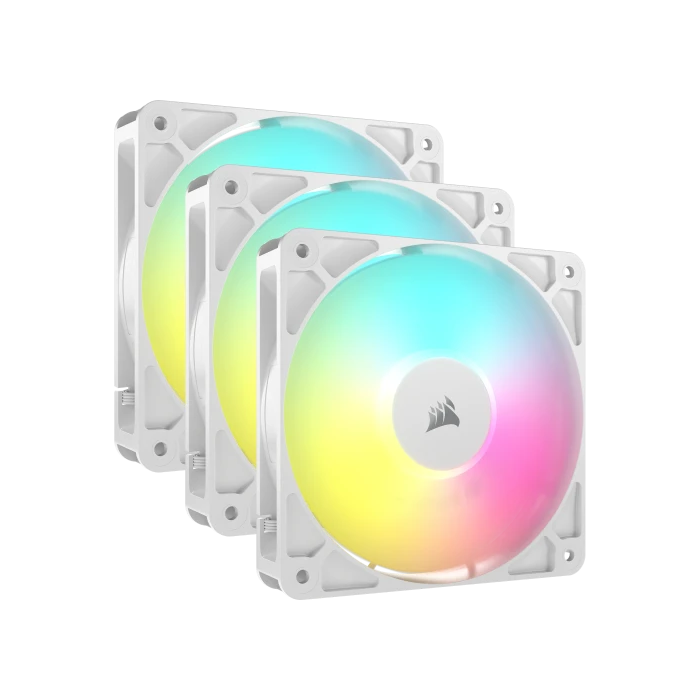 Corsair RS120 ARGB Ventilador 12 cm Blanco 3 piezas CO-9050185-WW Corsair RS120 ARGB Ventilador 12 cm Blanco 3 piezas CO-9050185-WW