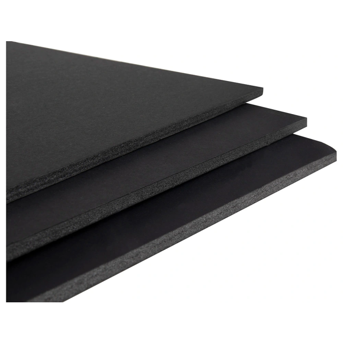 Liderpapel Cartón Pluma Negro Doble Cara 50x70 cm Espesor 5 mm 3