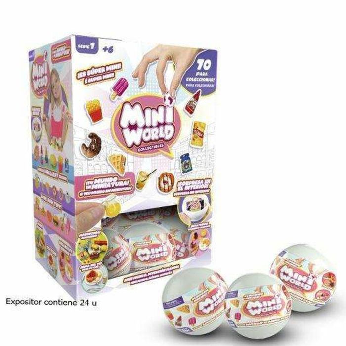 Bizak Mini World Caprichos Cápsula Sorpresa con Miniaturas de Alimentos y Pegatinas, 70 Modelos Coleccionables 1 Bizak Mini World Caprichos Cápsula Sorpresa con Miniaturas de Alimentos y Pegatinas, 70 Modelos Coleccionables 1