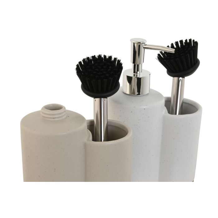 Dosificador Basicos DKD Home Decor Negro 9.7 x 15.7 x 13.3 cm (4 Unidades) 2 Dosificador Basicos DKD Home Decor Negro 9.7 x 15.7 x 13.3 cm (4 Unidades) 2